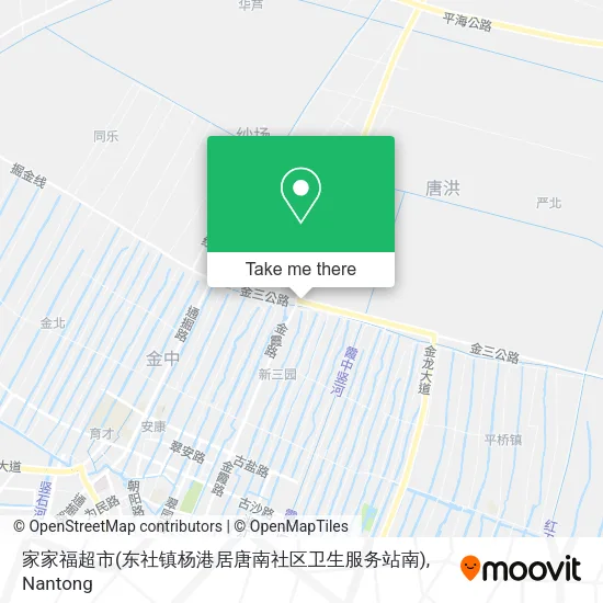 家家福超市(东社镇杨港居唐南社区卫生服务站南) map