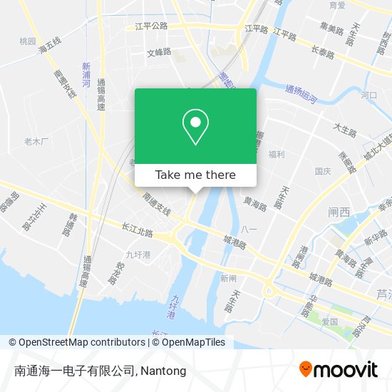 南通海一电子有限公司 map
