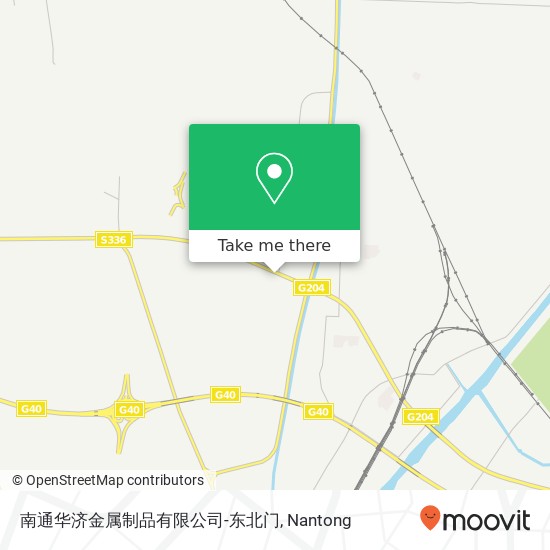 南通华济金属制品有限公司-东北门 map