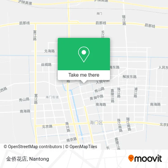 金侨花店 map