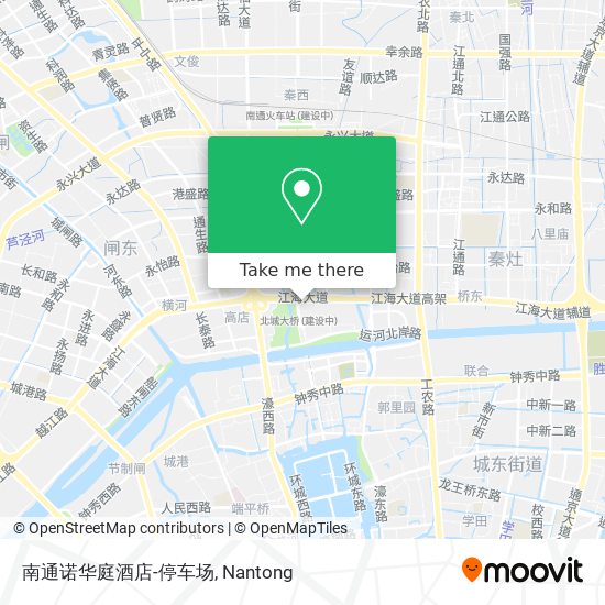 南通诺华庭酒店-停车场 map