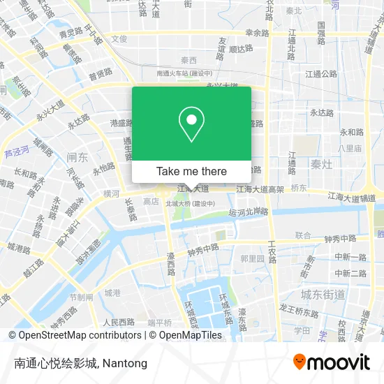 南通心悦绘影城 map
