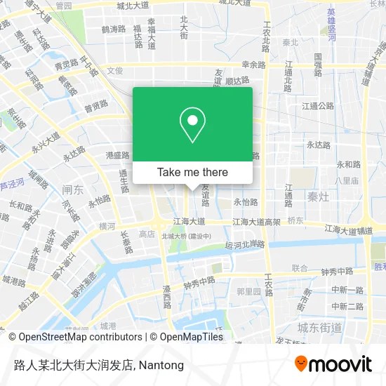 路人某北大街大润发店 map