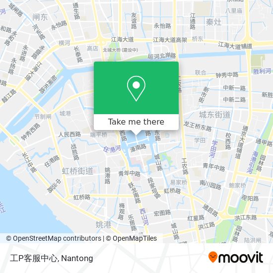 工P客服中心 map