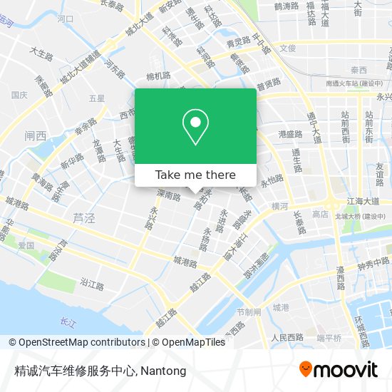 精诚汽车维修服务中心 map