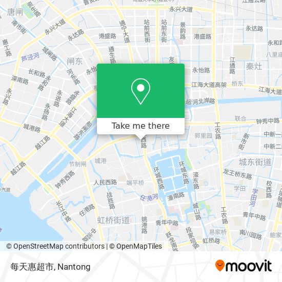 每天惠超市 map