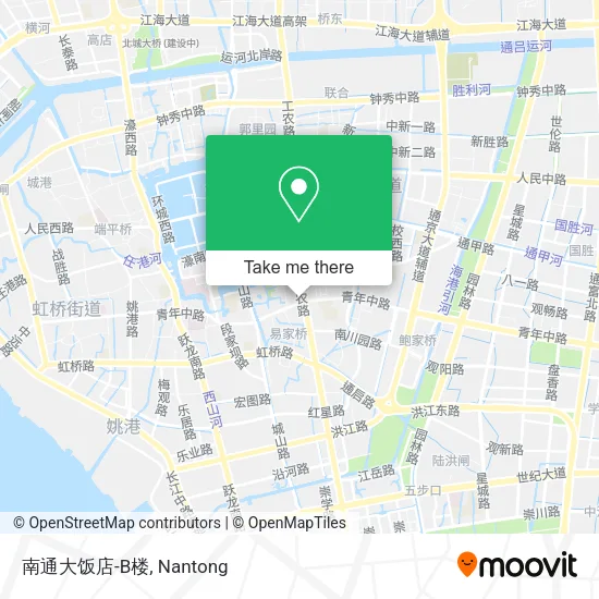 南通大饭店-B楼 map