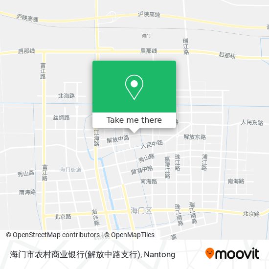 海门市农村商业银行(解放中路支行) map