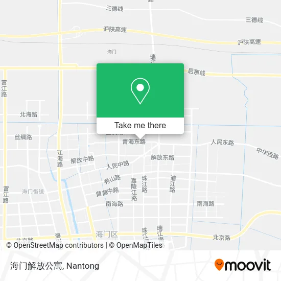 海门解放公寓 map