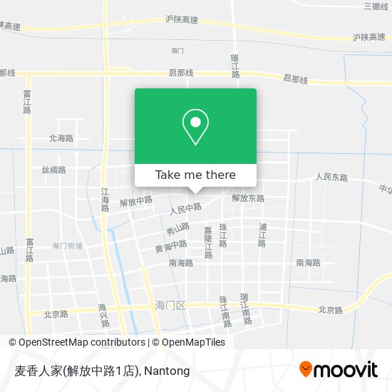 麦香人家(解放中路1店) map