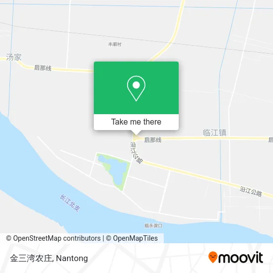 金三湾农庄 map