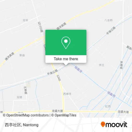 西亭社区 map