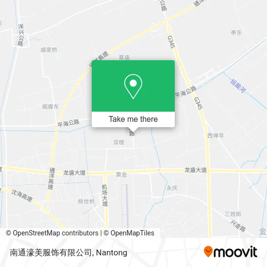 南通濠美服饰有限公司 map
