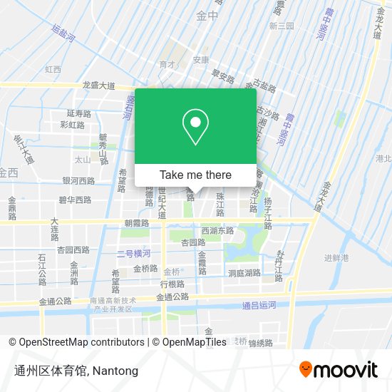 通州区体育馆 map