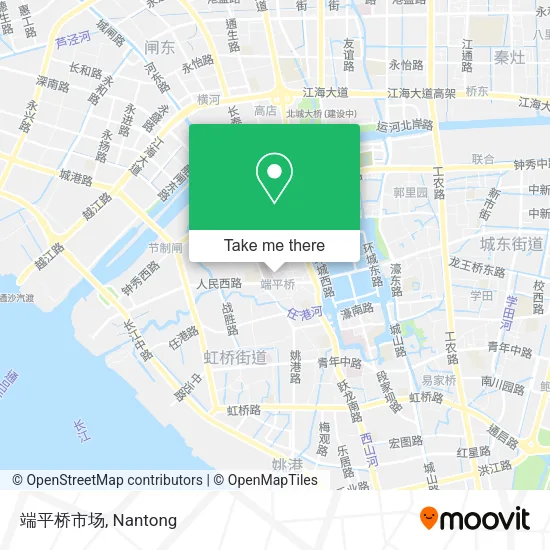 端平桥市场 map