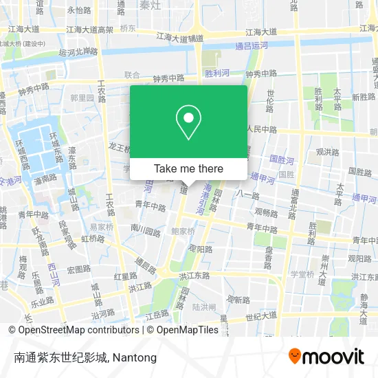 南通紫东世纪影城 map