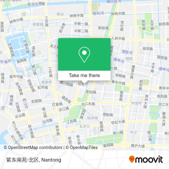 紫东南苑-北区 map