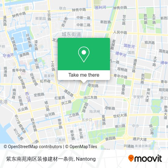紫东南苑南区装修建材一条街 map