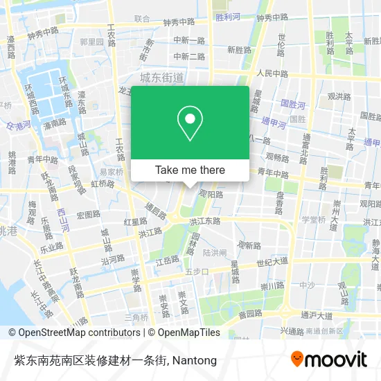 紫东南苑南区装修建材一条街 map