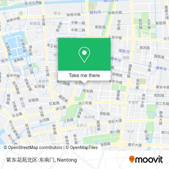 紫东花苑北区-东南门 map
