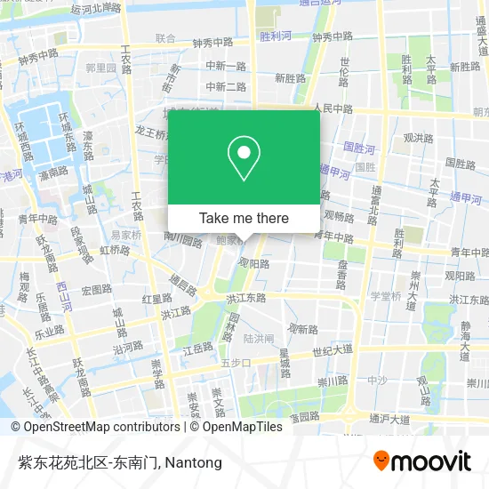 紫东花苑北区-东南门 map