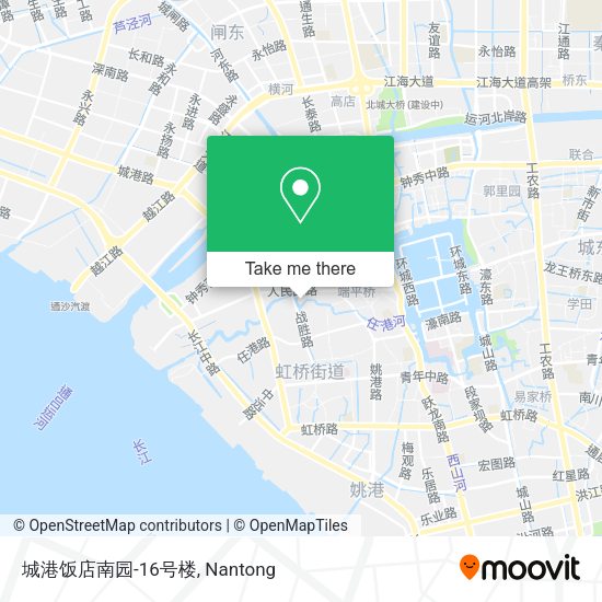城港饭店南园-16号楼 map