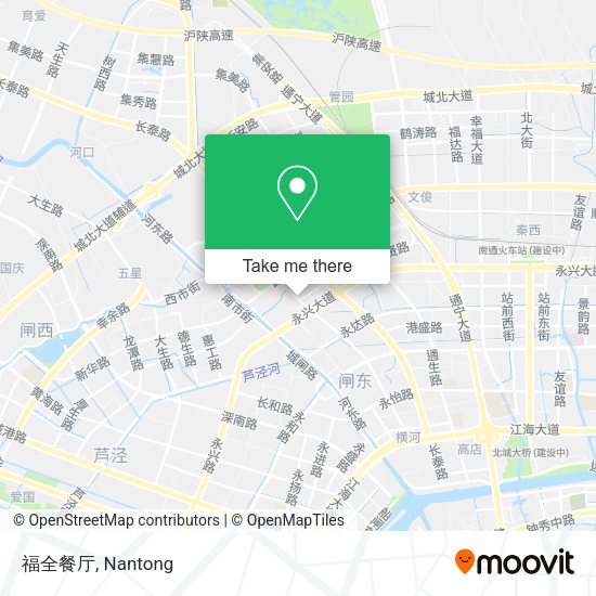 福全餐厅 map