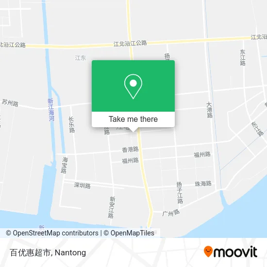百优惠超市 map