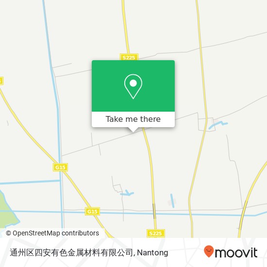 通州区四安有色金属材料有限公司 map