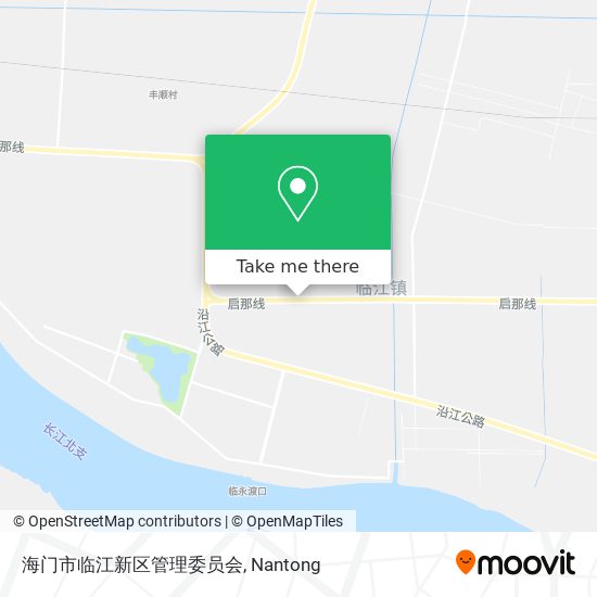 海门市临江新区管理委员会 map