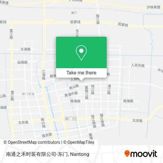 南通之禾时装有限公司-东门 map