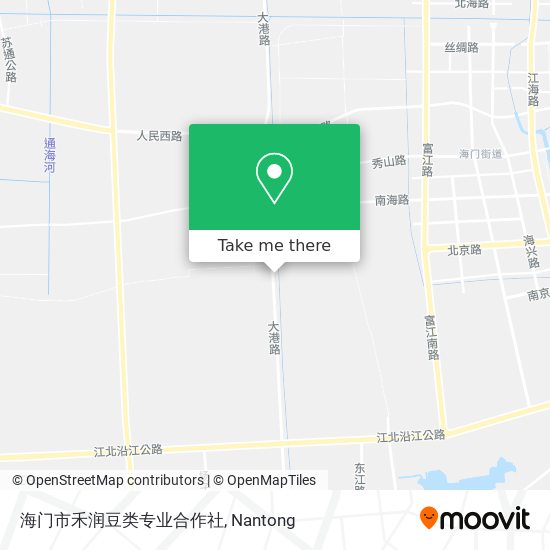 海门市禾润豆类专业合作社 map