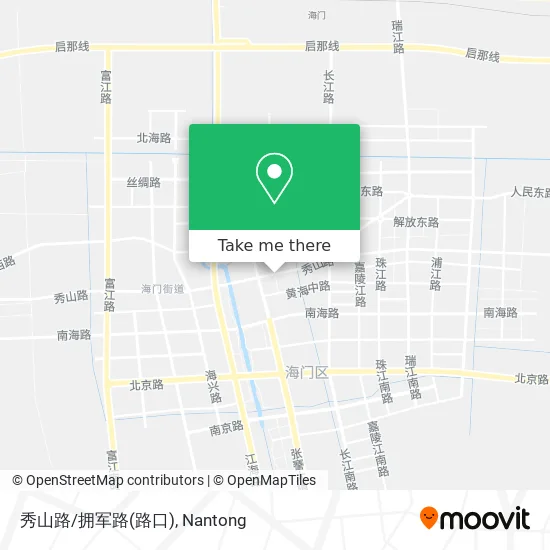 秀山路/拥军路(路口) map