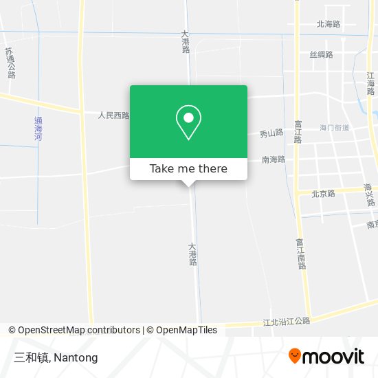 三和镇 map