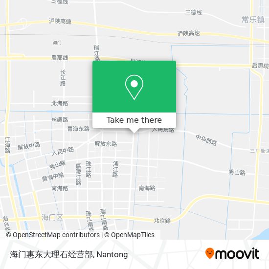 海门惠东大理石经营部 map