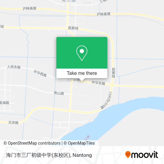 海门市三厂初级中学(东校区) map