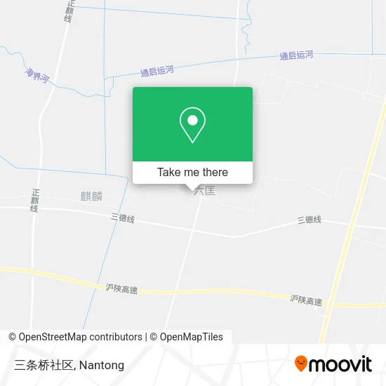 三条桥社区 map
