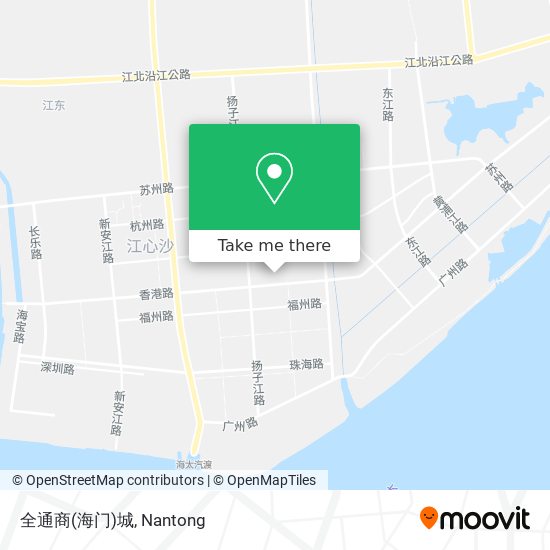 全通商(海门)城 map