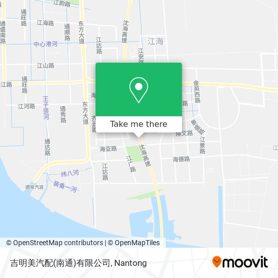 吉明美汽配(南通)有限公司 map