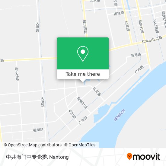中共海门中专党委 map