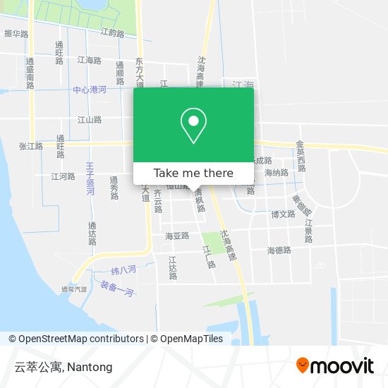 云萃公寓 map