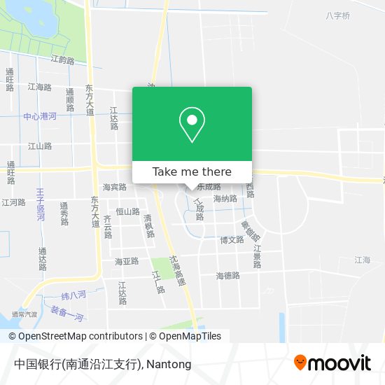 中国银行(南通沿江支行) map