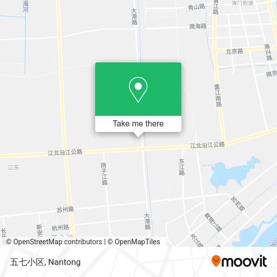五七小区 map