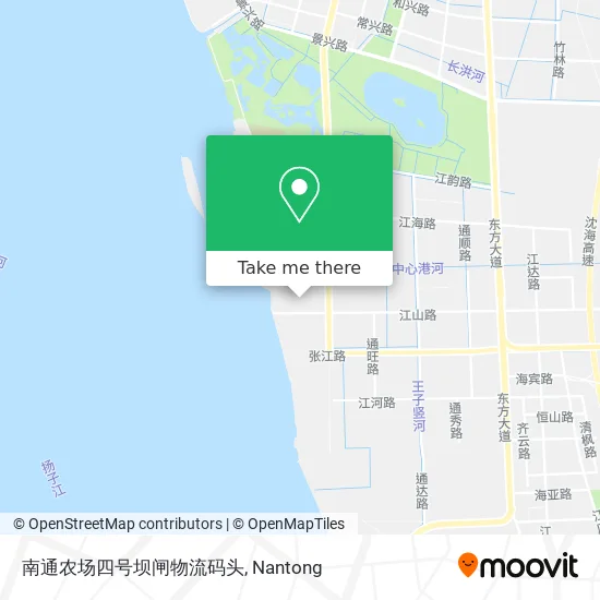 南通农场四号坝闸物流码头 map
