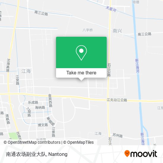 南通农场副业大队 map