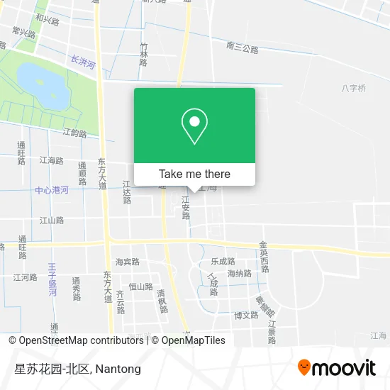 星苏花园-北区 map