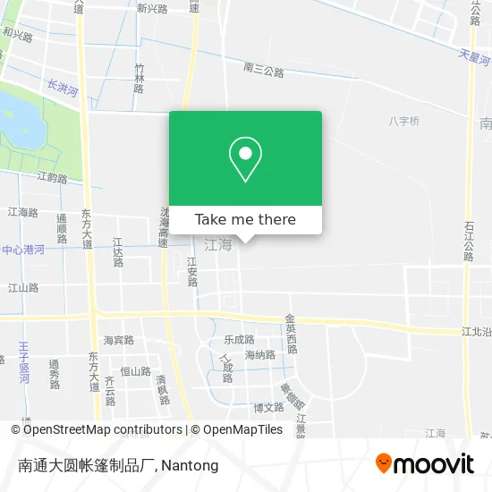 南通大圆帐篷制品厂 map