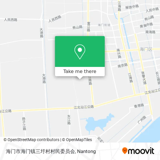 海门市海门镇三圩村村民委员会 map