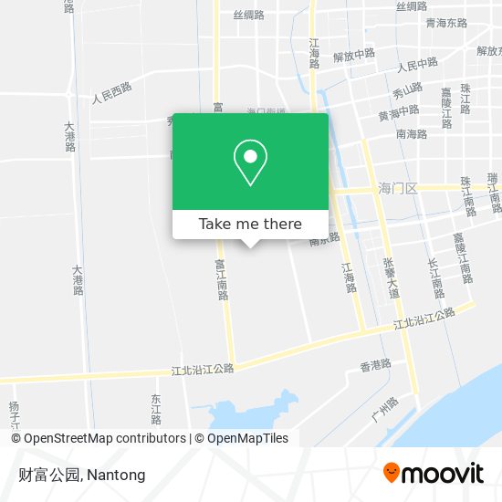 财富公园 map