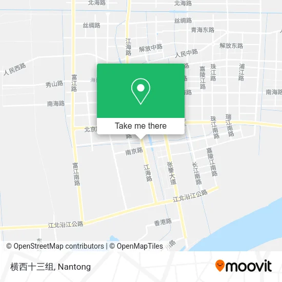 横西十三组 map